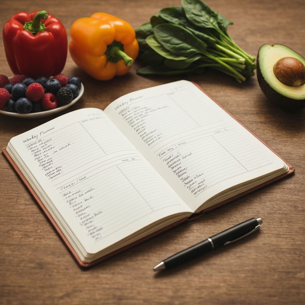 Wochenplan für Berufstätige